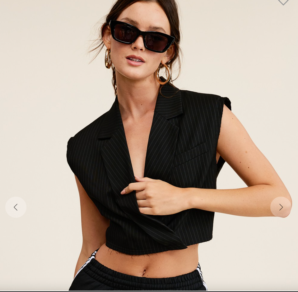 Cooper Cropped Vest