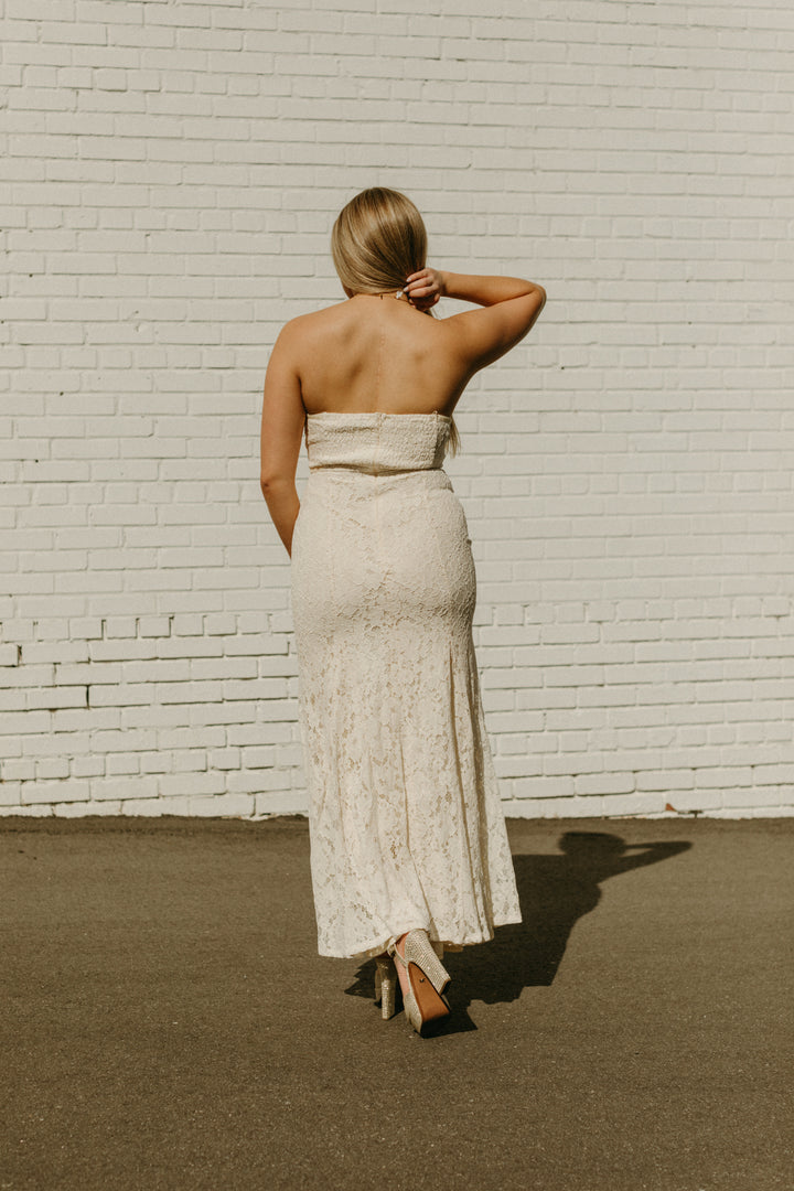 The Story of Us Strapless Dress