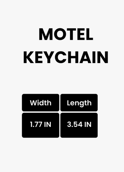 In My Villain Era Hotel Key Chain