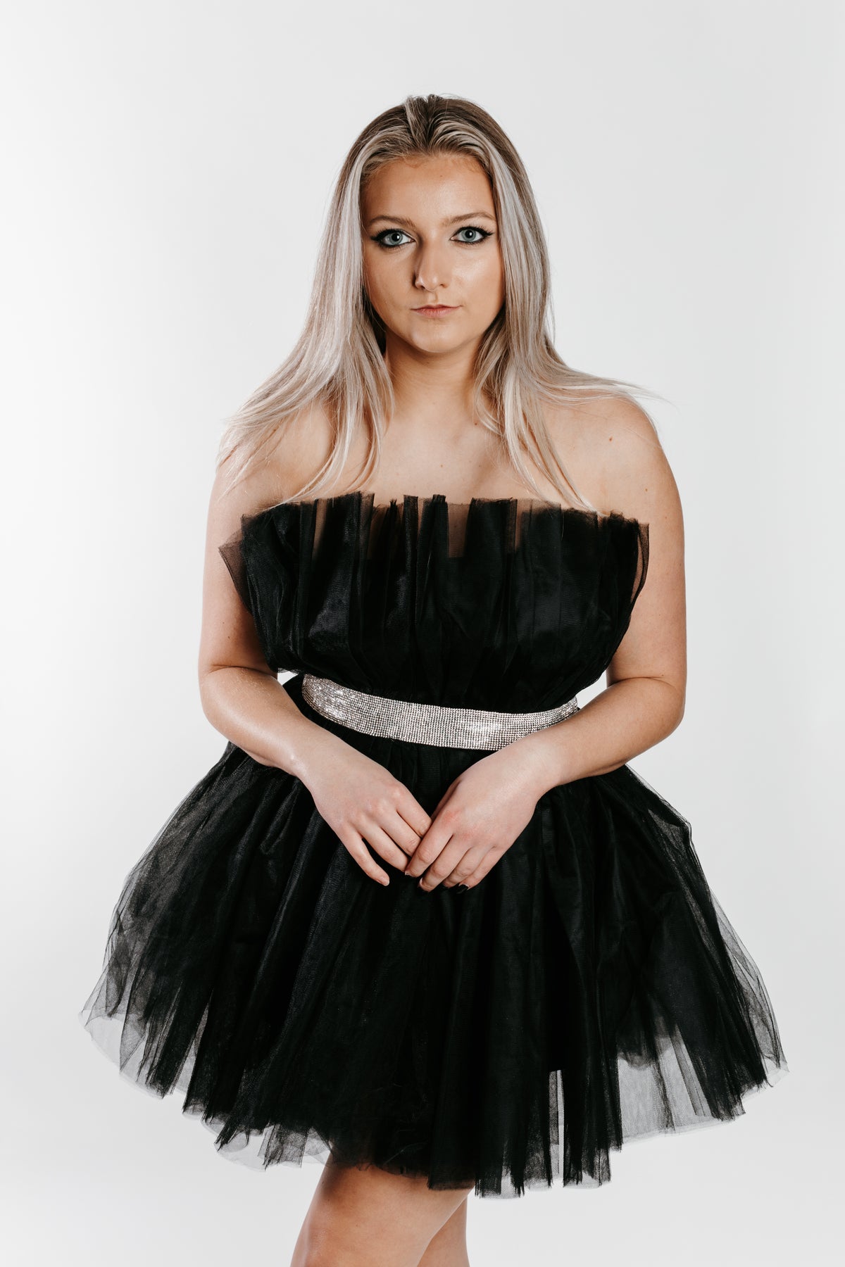Black Swan Tulle Mini Dress – Black Cedar LLC