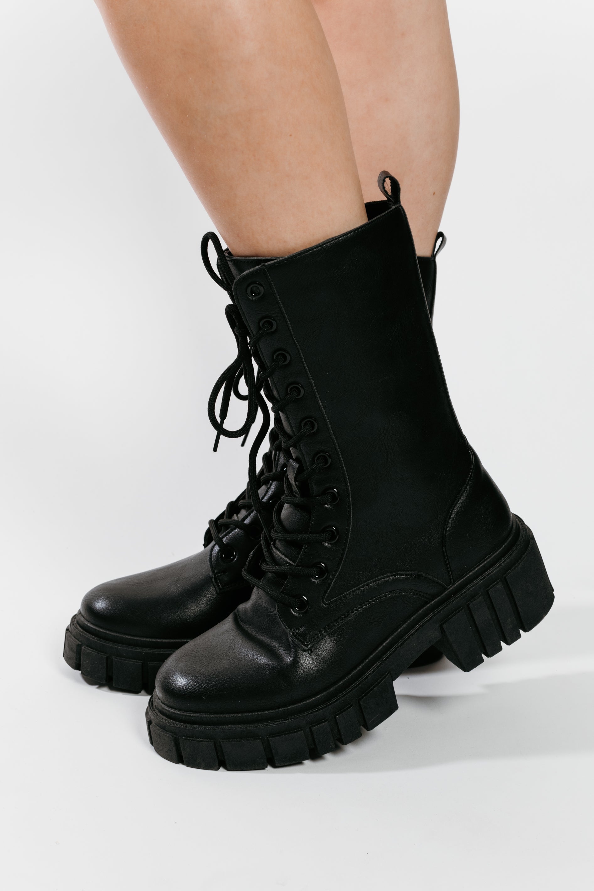 Combat lace up boots online