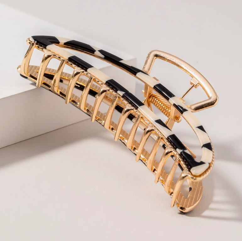 Checkmate Crescent Claw Clip