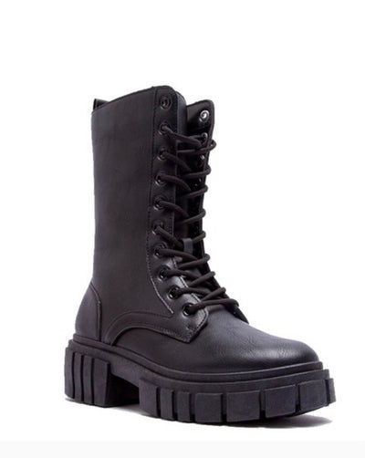 Luca Lace Up Combat Boots